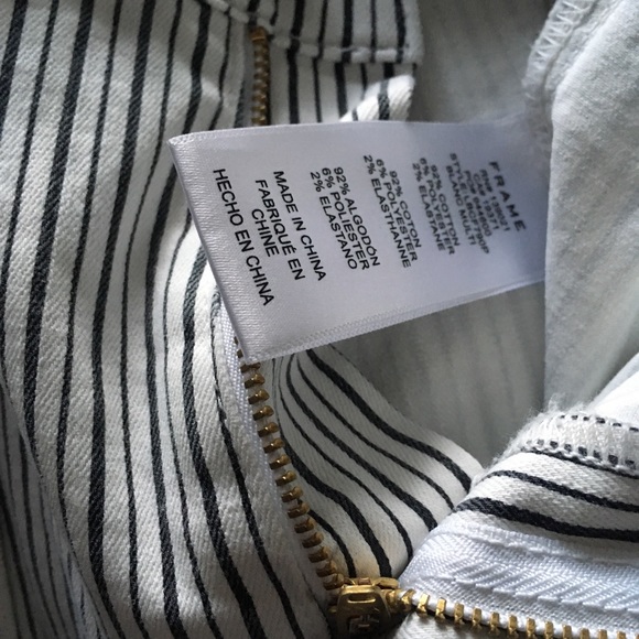 Frame High Rise Le Bardot Crop Flare - Picture 8 of 8